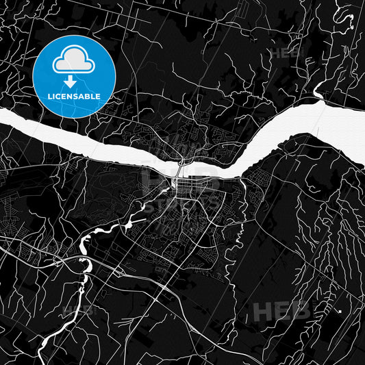 Saguenay, Canada PDF map