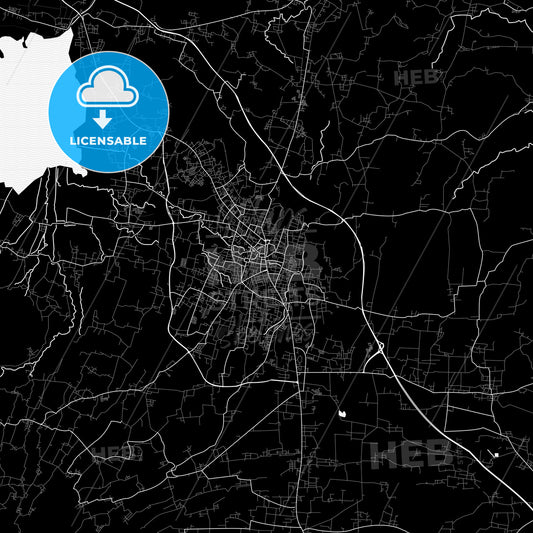 Salatiga, Indonesia PDF map