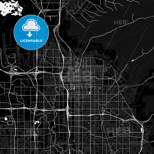 Salt Lake City, Utah, United States, PDF map