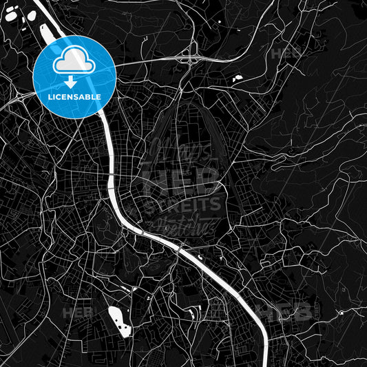 Salzburg, Austria PDF map