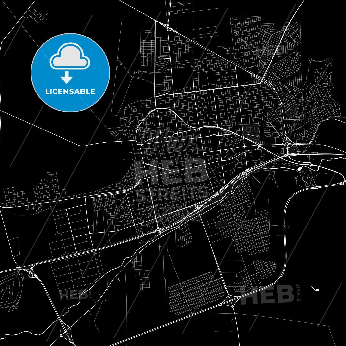 San Luis, Argentina PDF map