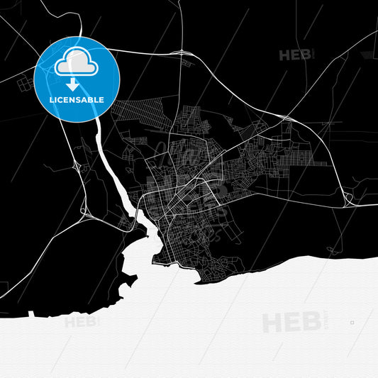 San Pedro de Macorís, Dominican Republic PDF map