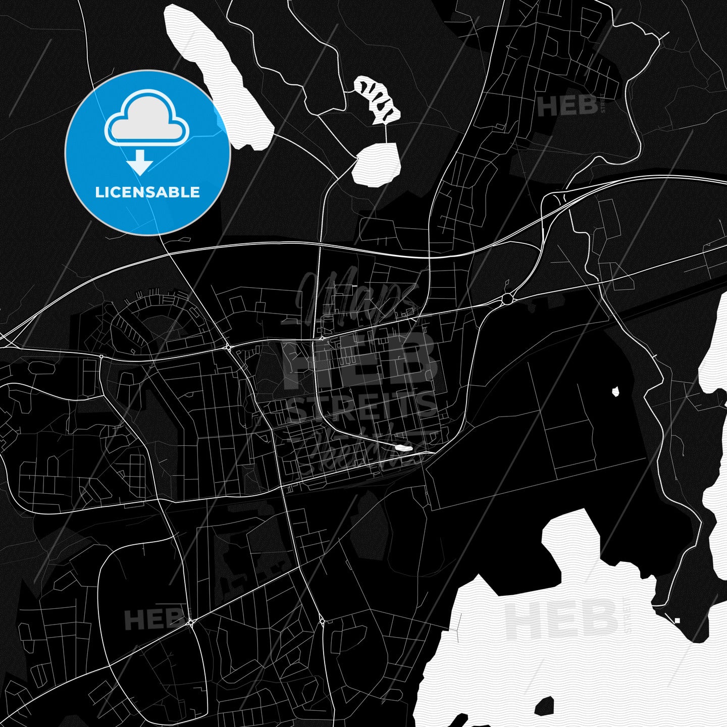 Sandviken, Sweden PDF map