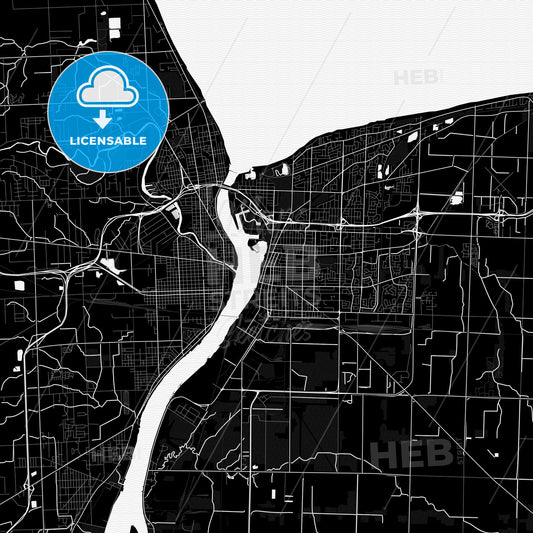 Sarnia, Canada PDF map