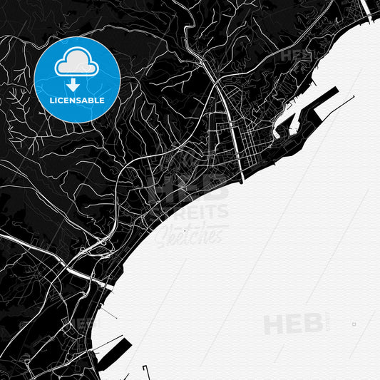 Savona, Italy PDF map