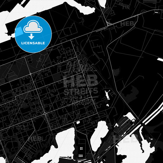 Severodvinsk, Russia PDF map