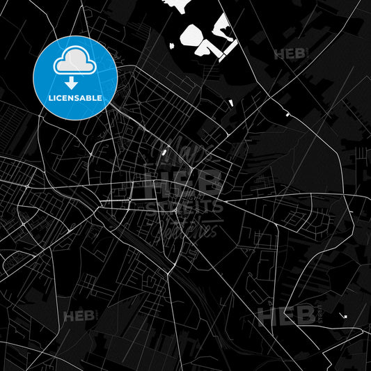 Siedlce, Poland PDF map