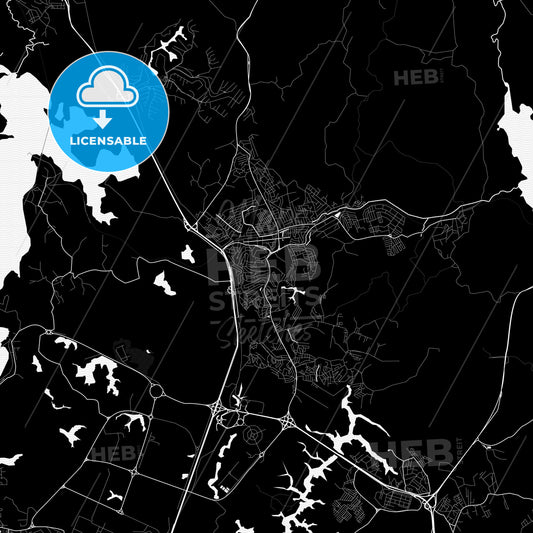 Simoes Filho, Brazil PDF map