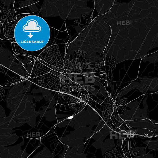 Sinsheim, Germany PDF map