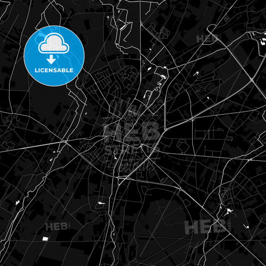 Sint-Truiden, Belgium PDF map
