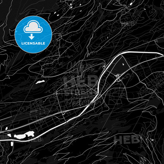 Sion, Switzerland PDF map