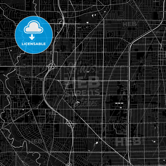 Skokie, Illinois, United States, PDF map