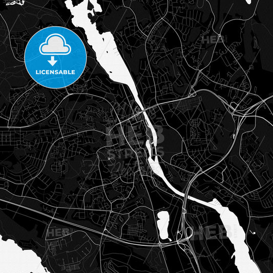 Södertälje, Sweden PDF map