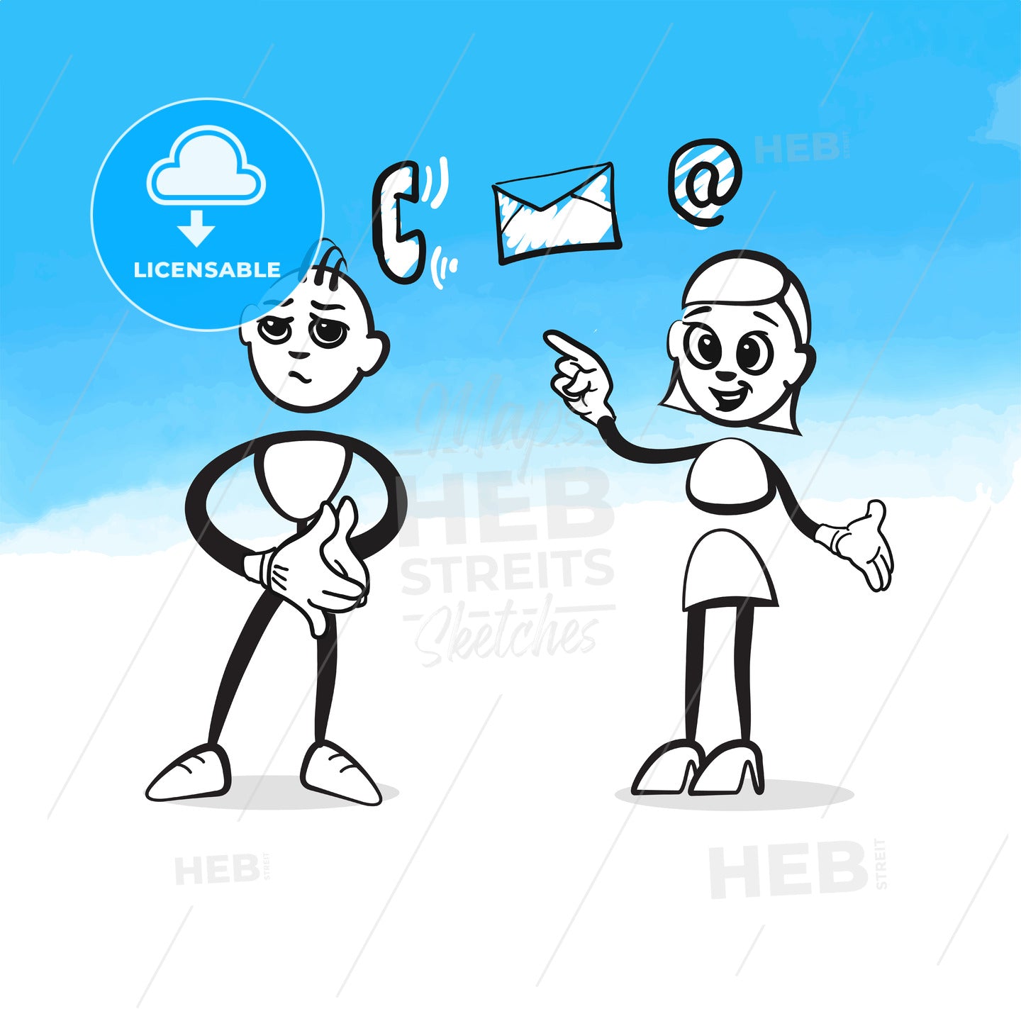 Stickman Consulting Concept – instant download