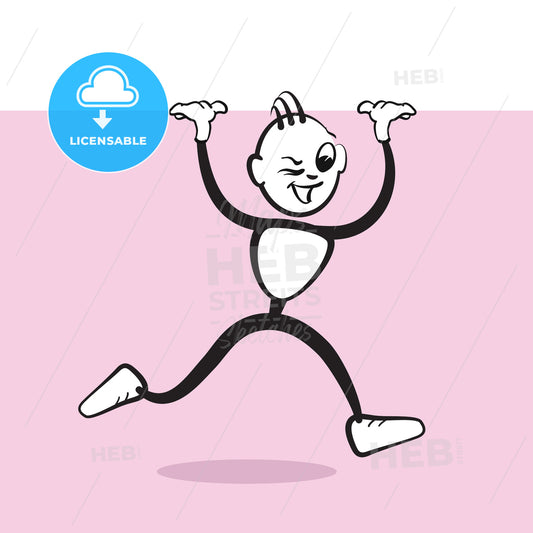 Stickman Emotion carry something – instant download