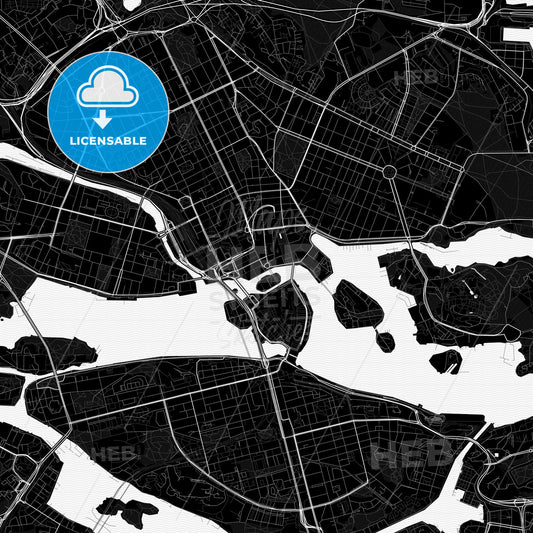Stockholm, Sweden PDF map