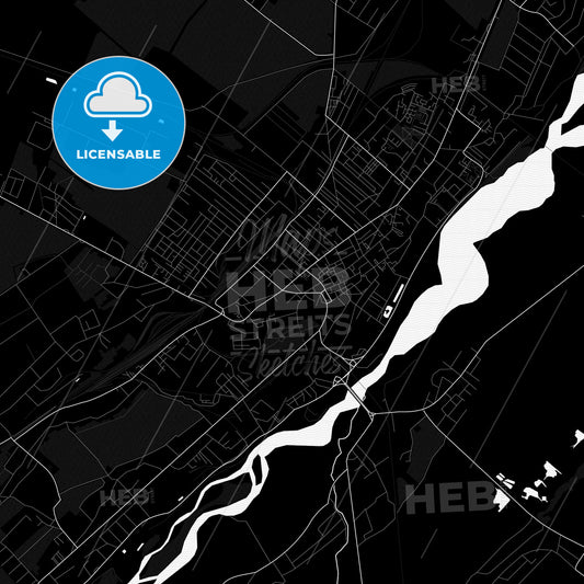 Stryi, Ukraine PDF map