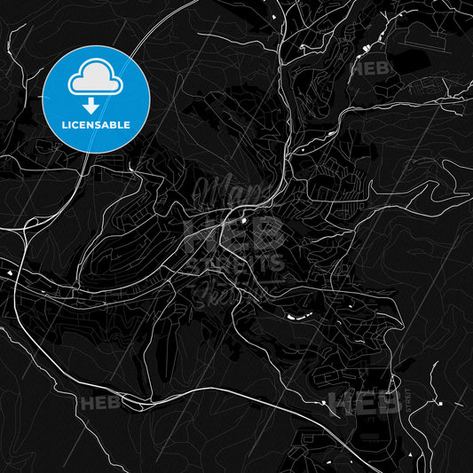 Suhl, Germany PDF map