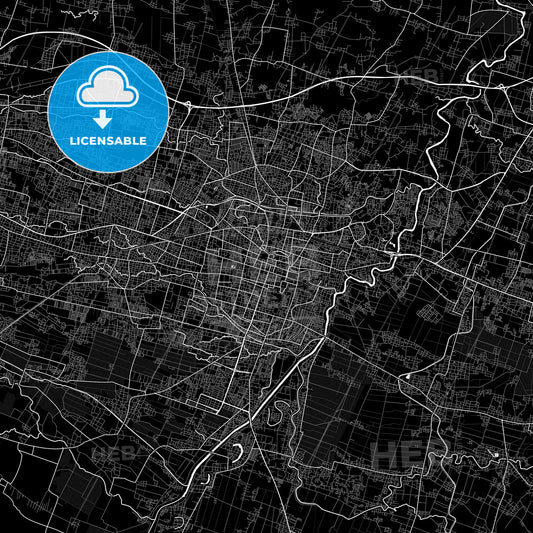 Surakarta, Indonesia PDF map