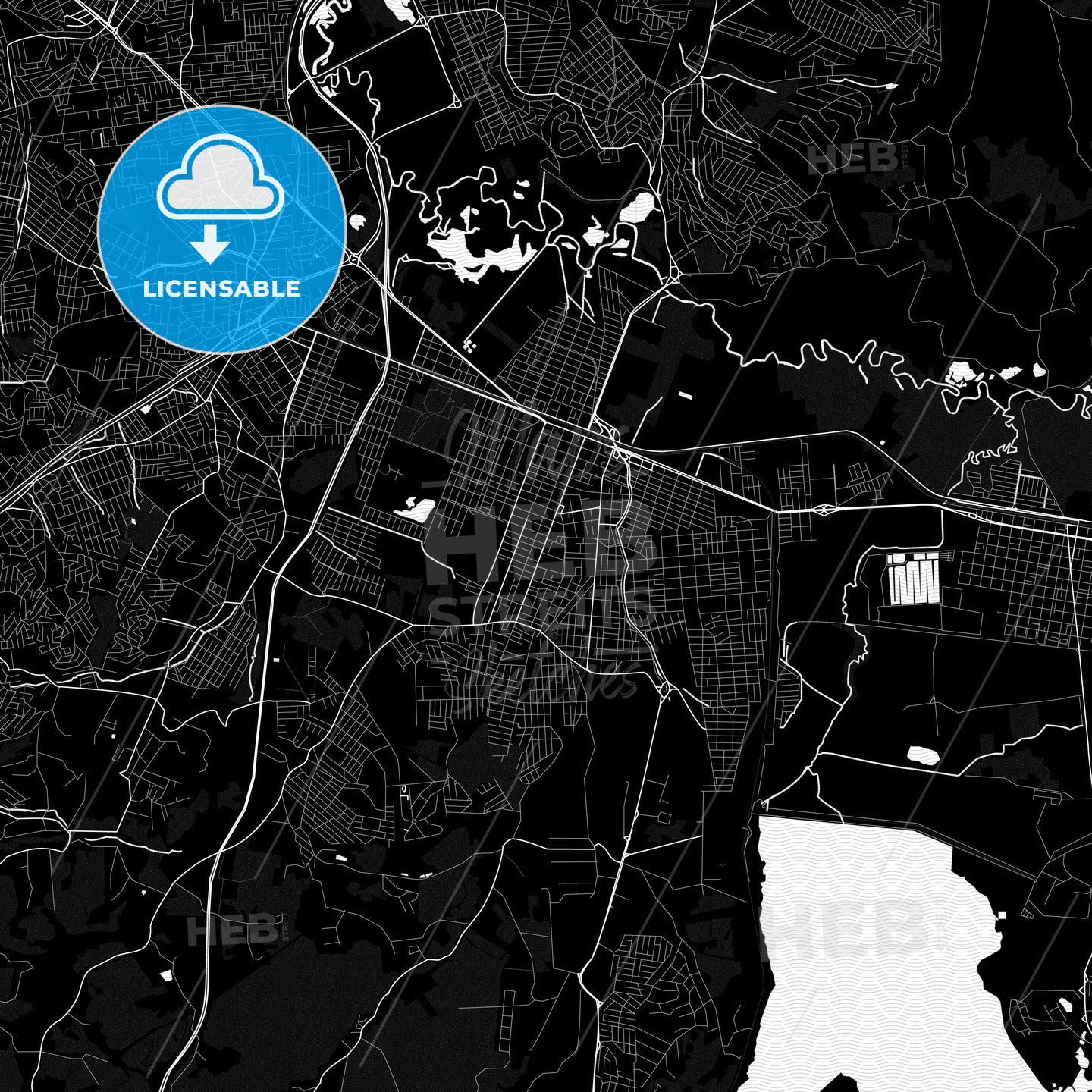 Suzano, Brazil PDF map