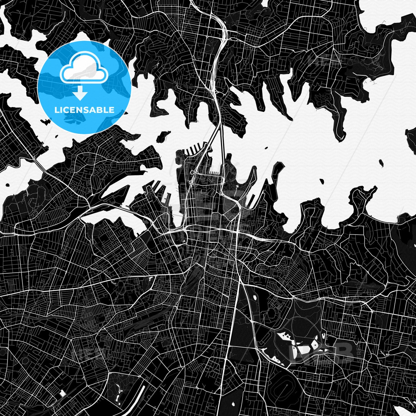 Sydney, Australia PDF map