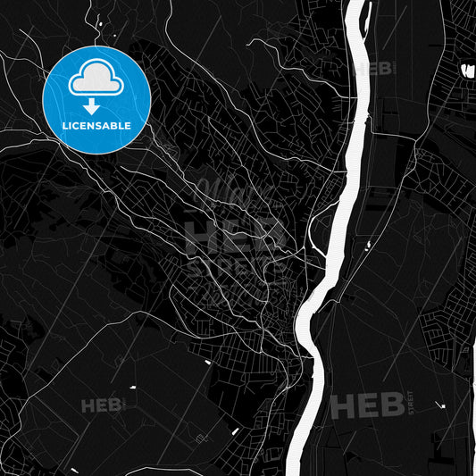 Szentendre, Hungary PDF map