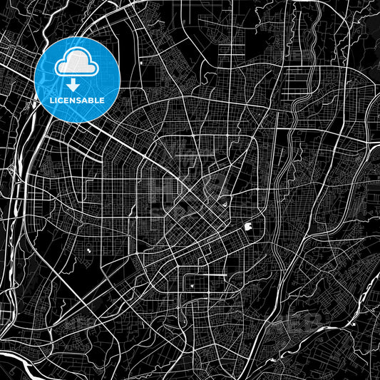 Taichung, Taiwan PDF map