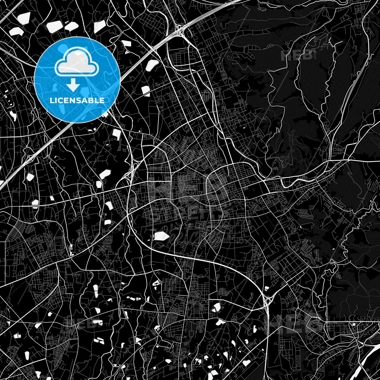 Taoyuan, Taiwan PDF map