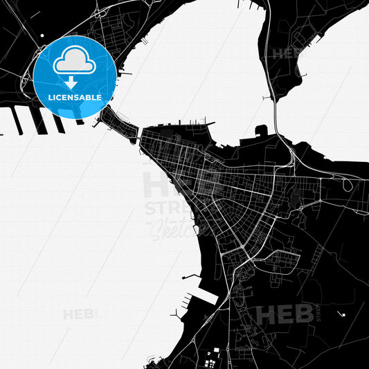 Taranto, Italy PDF map