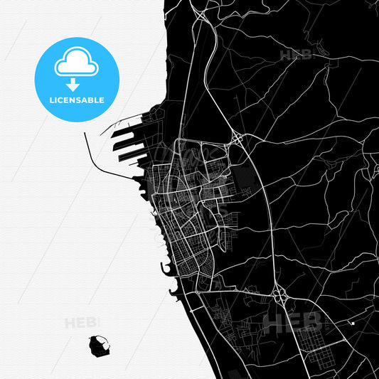 Tartus, Syria PDF map