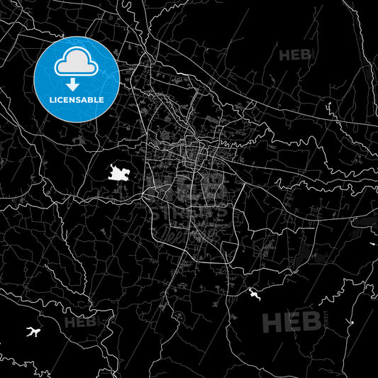 Tasikmalaya, Indonesia PDF map