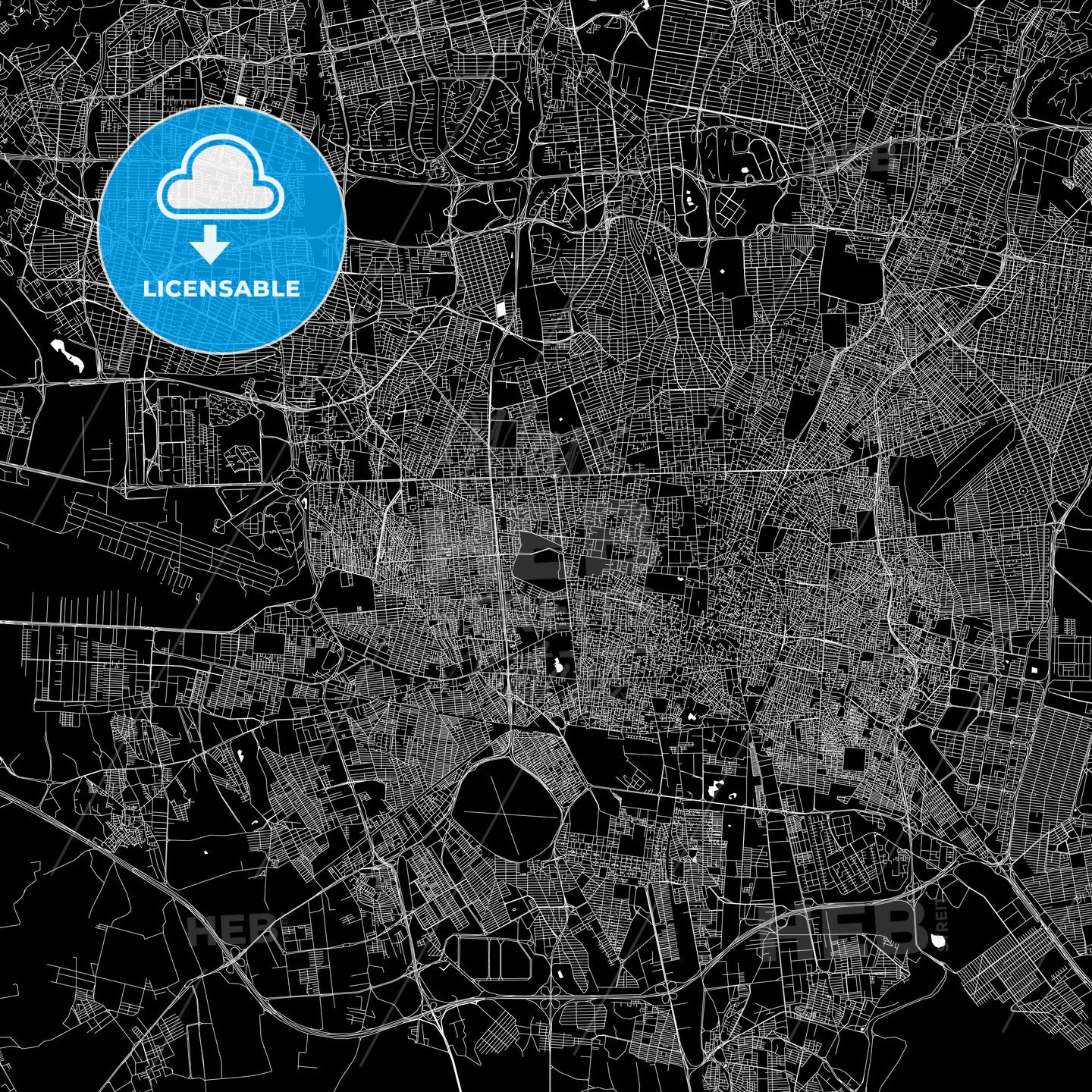 Tehran Iran map