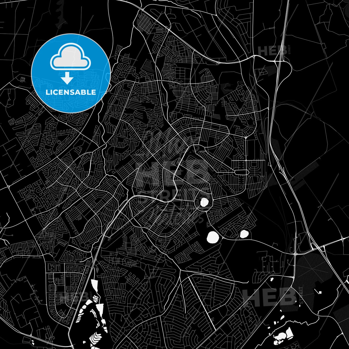 Tembisa, South Africa PDF map