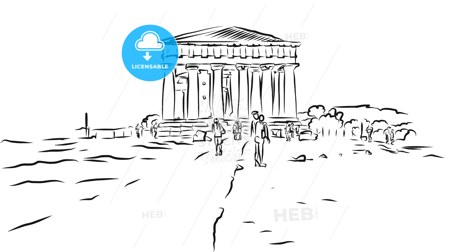 Temple of Concordia. Valley of Temples, Agrigento, Sicily. – instant download