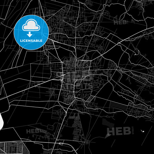 Texcoco, Mexico PDF map