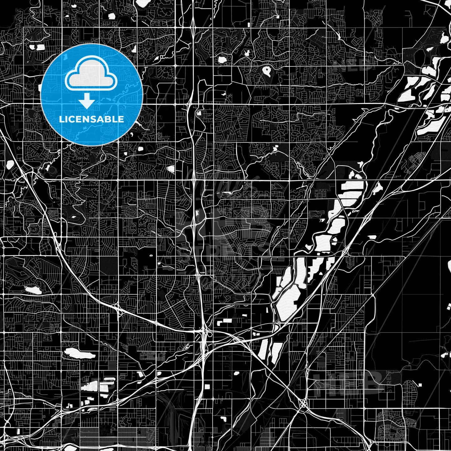 Thornton, Colorado, United States, PDF map