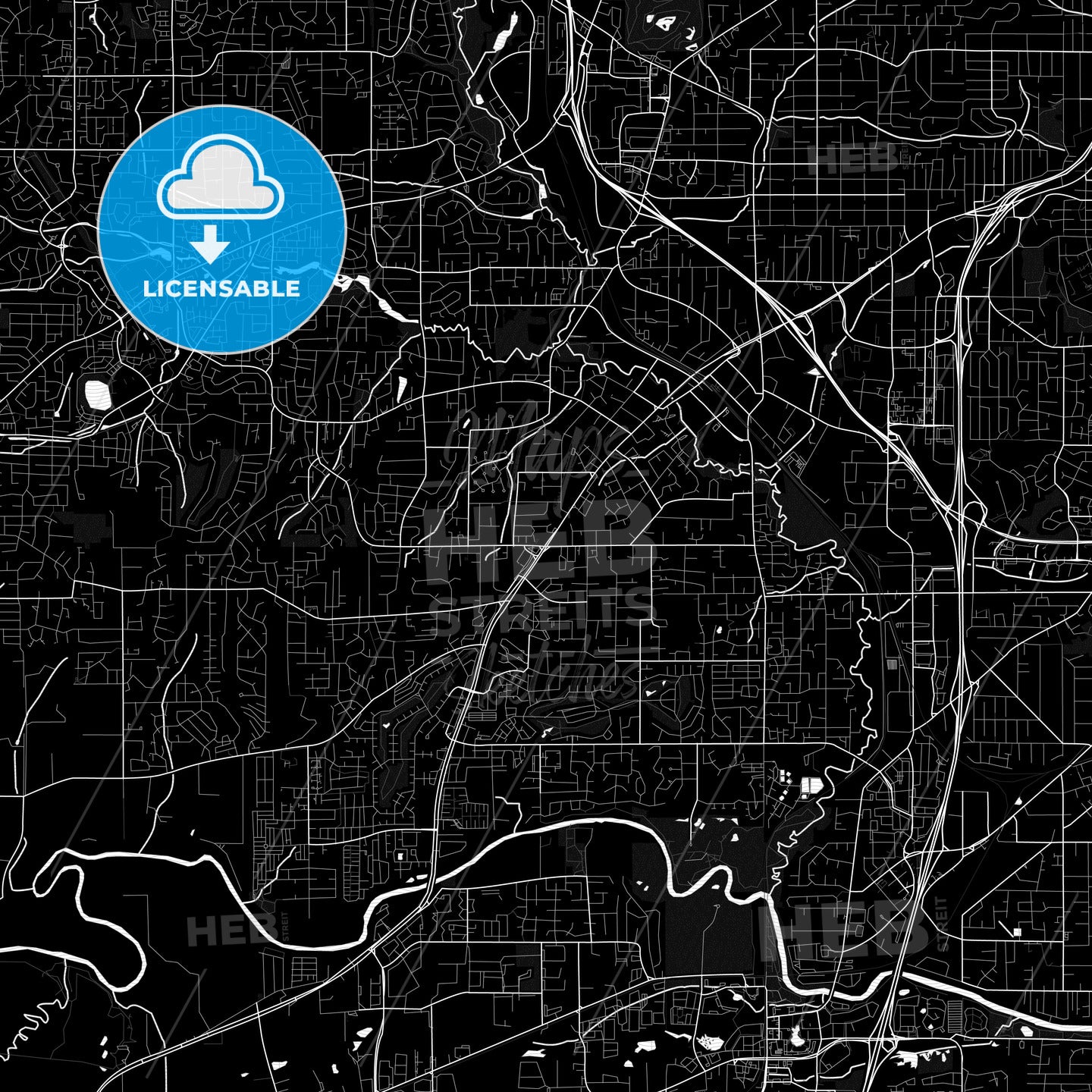 Tigard, Oregon, United States, PDF map