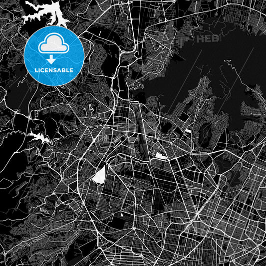 Tlalnepantla, Mexico PDF map
