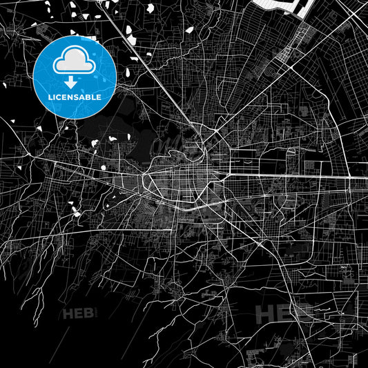 Toluca, Mexico PDF map