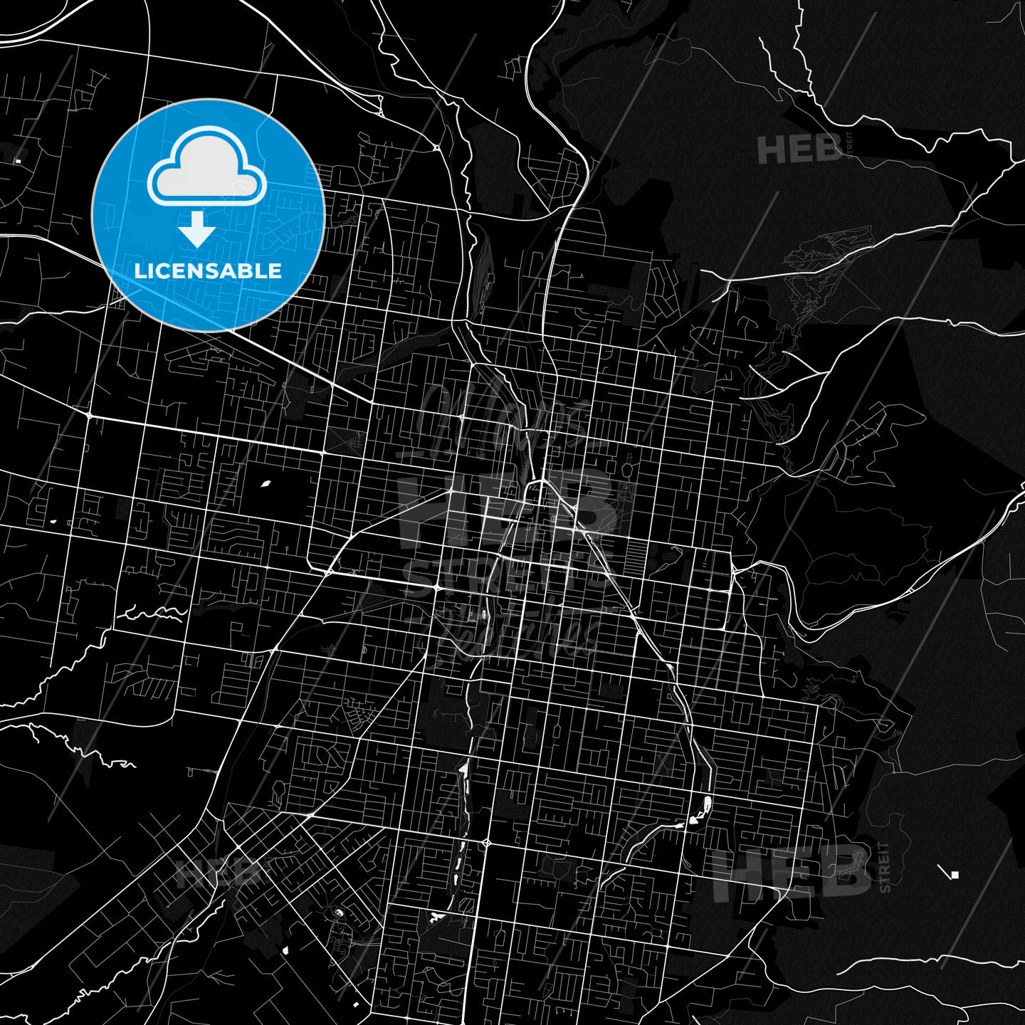 Toowoomba, Australia PDF map