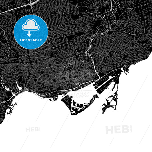 Toronto Canada map