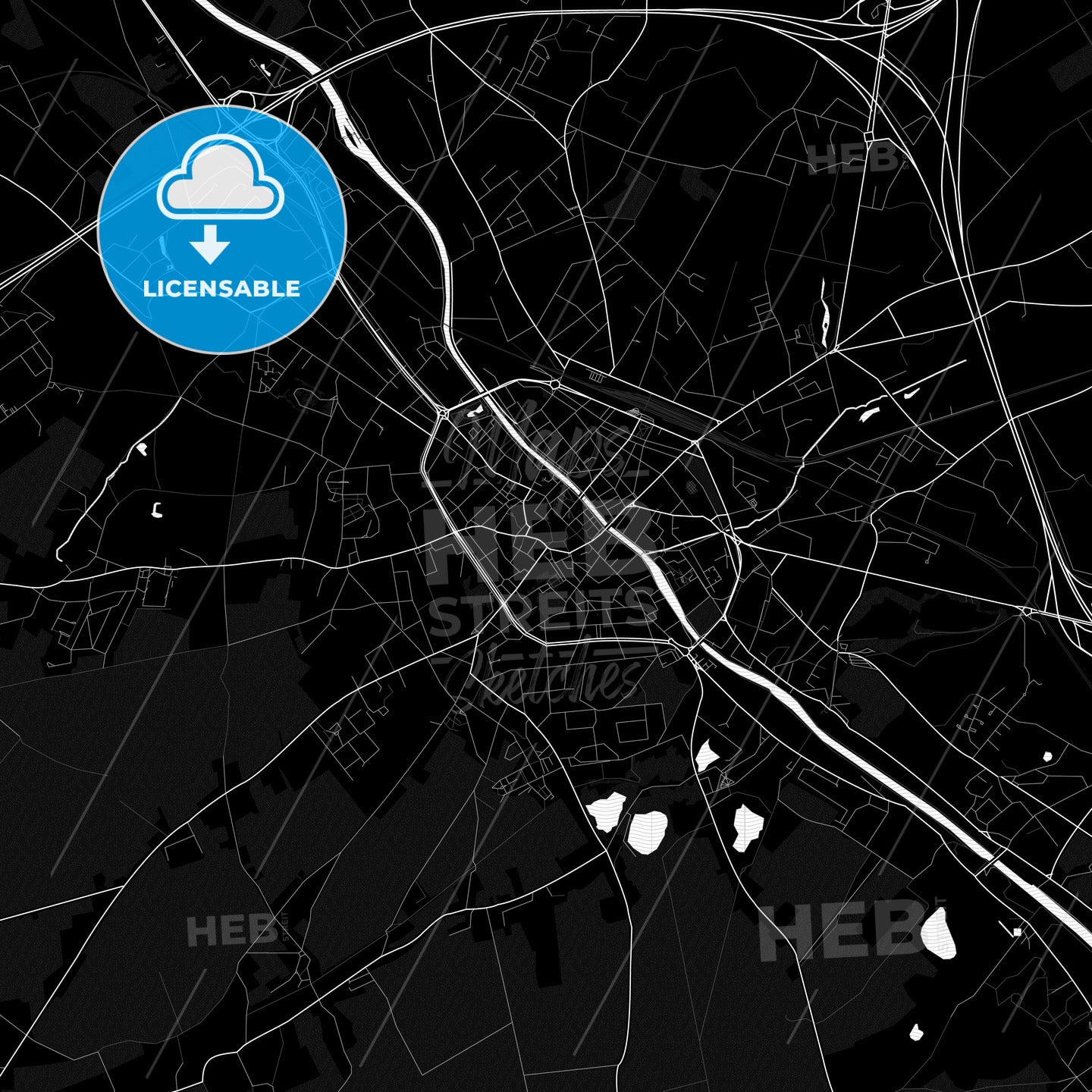 Tournai, Belgium PDF map