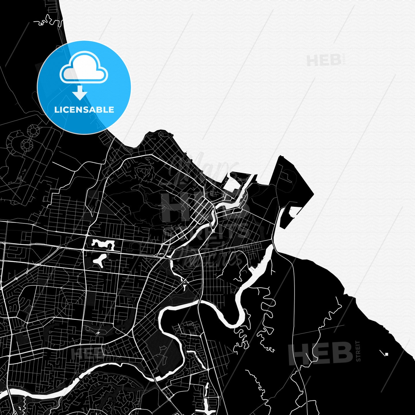 Townsville, Australia PDF map