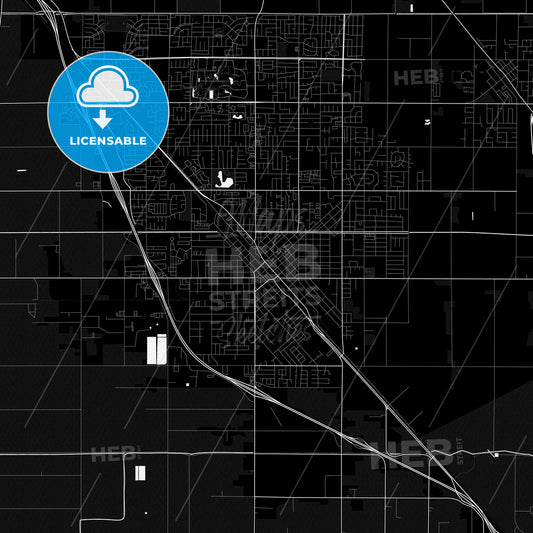 Turlock, California, United States, PDF map