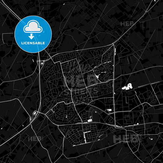 Uden, Netherlands PDF map