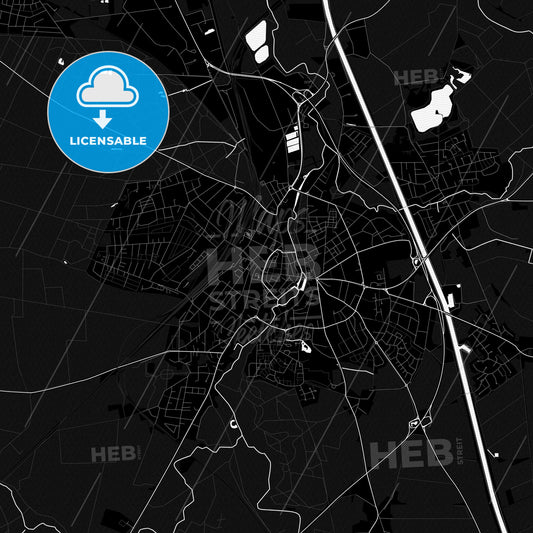 Uelzen, Germany PDF map