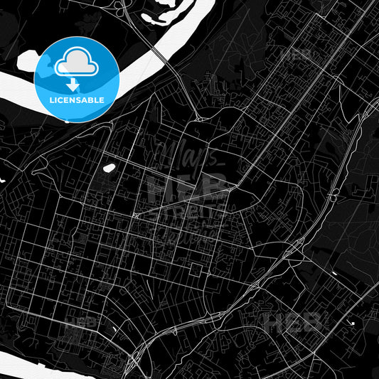 Ufa, Russia PDF map