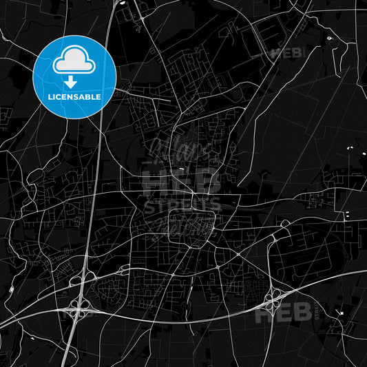 Unna, Germany PDF map