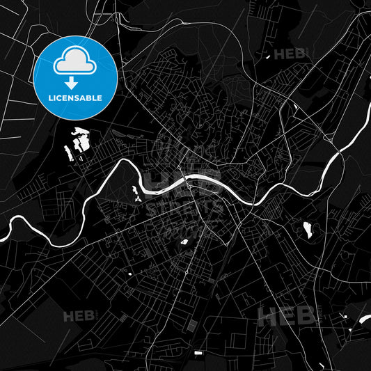 Uzhhorod, Ukraine PDF map