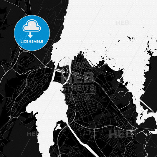 Vänersborg, Sweden PDF map